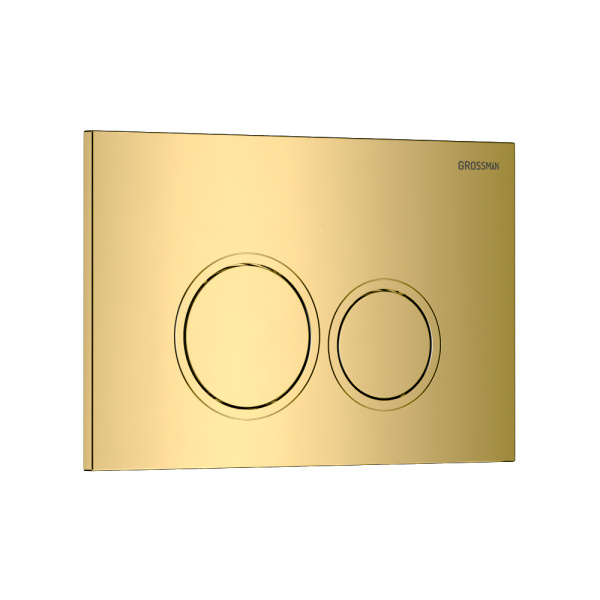 Клавиша смыва Grossman Galaxy 700.K31.01.300.300 золото глянцевый